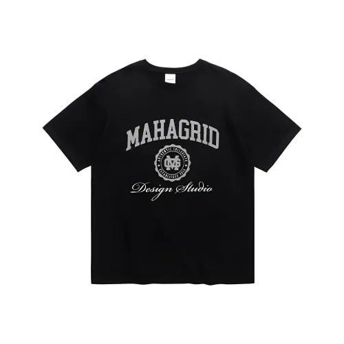 MAHAGRID Черные Мужские T-рубашки