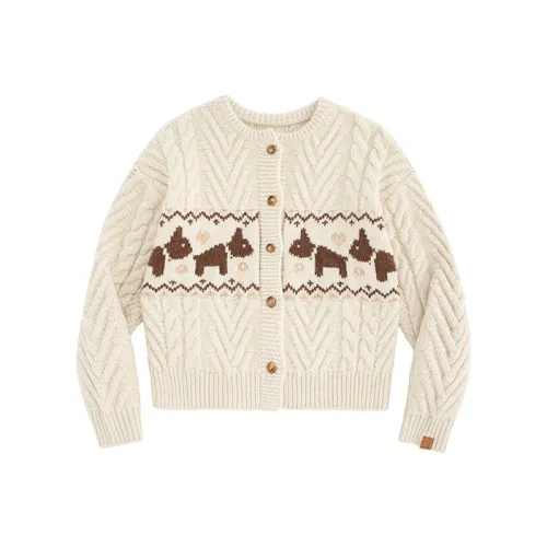 AMONSTER Экрю Унисекс Свитера