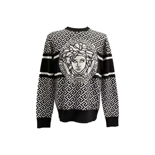 VERSACE FW23 Трикотаж Мужской Черный