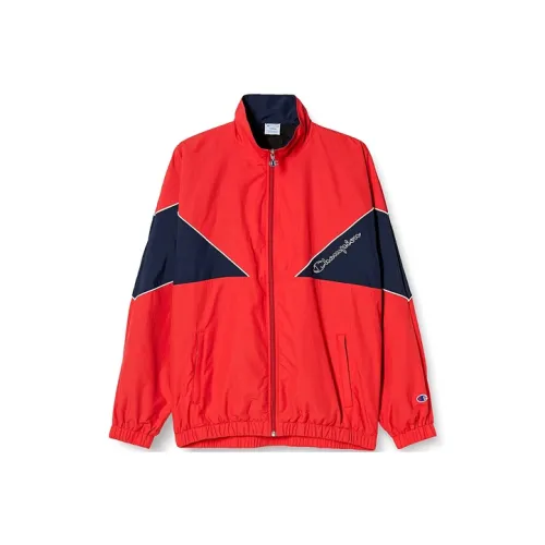 Champion Куртка Японская версия Унисекс Красная
