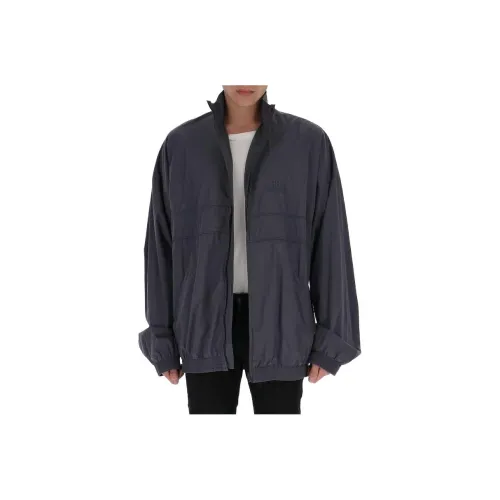 Balenciaga Куртки и Пальто Свободного кроя Мужской Темно-серый