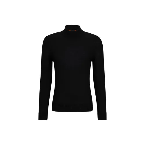 Hugo Boss Черные Мужские Свитера