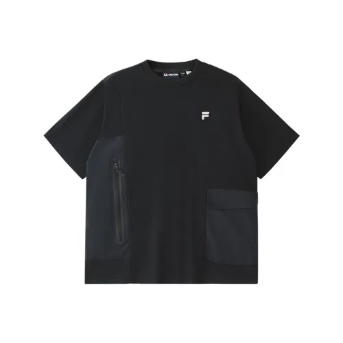 FILA FUSION INLINE URBAN TECH Глубокий черный Мужская футболка
