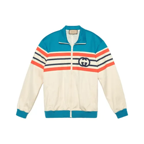 GUCCI SS23 Куртки и Пальто Мужской Синий