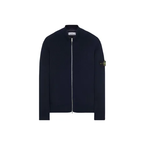 STONE ISLAND Трикотаж Мужской Морской Синий