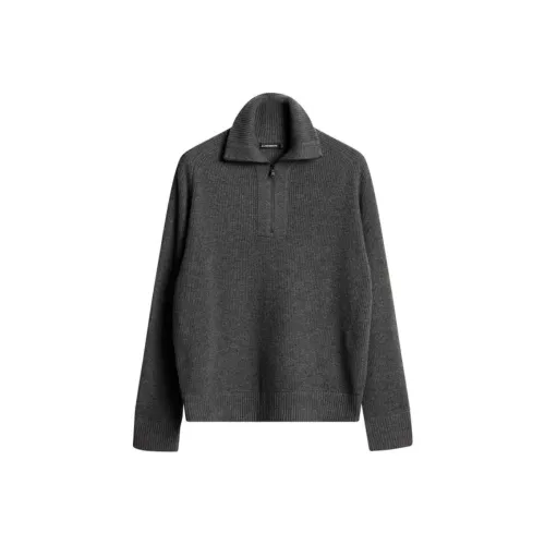 J.Lindeberg Серые Мужские Свитера