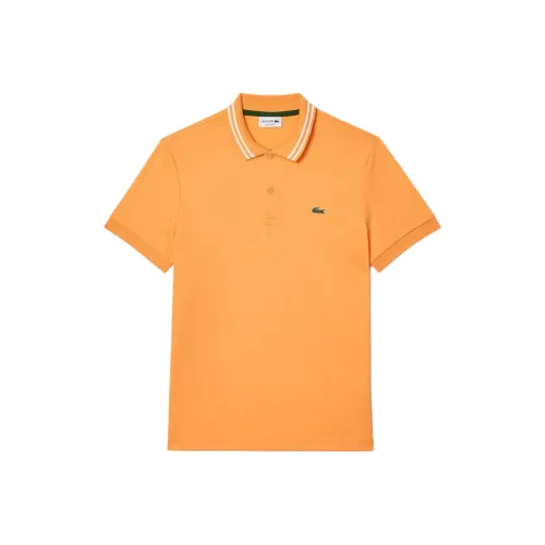 LACOSTE Поло Мужское Оранжевое