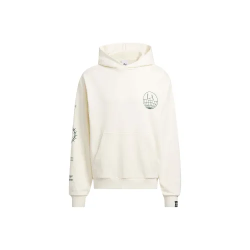 Adidas Originals LA TO The World Graphic Свитшот Унисекс Айвори Forest Green