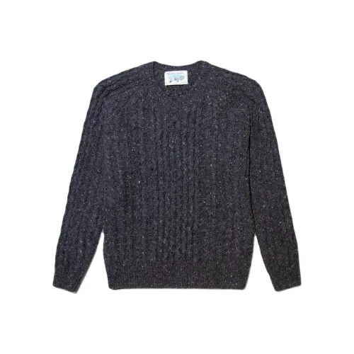 NOAH совместный бренд Дымчато-серый Мужские Свитера