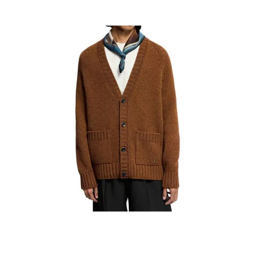 LOUIS VUITTON SS25 Свитер Мужской Коричневый