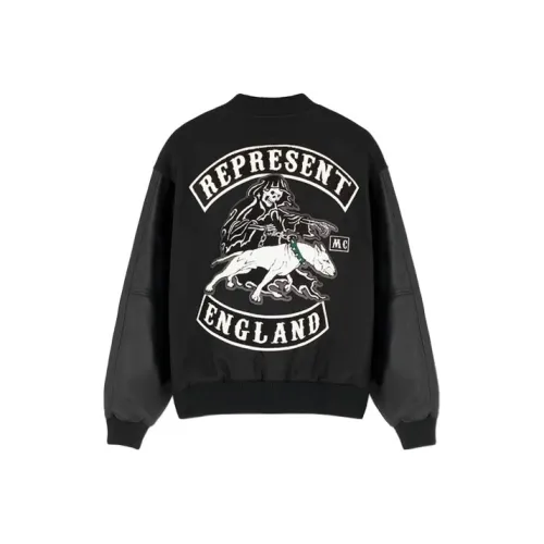 REPRESENT Мужские черные куртки