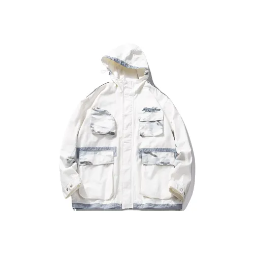 Guuka Белый Унисекс Куртки