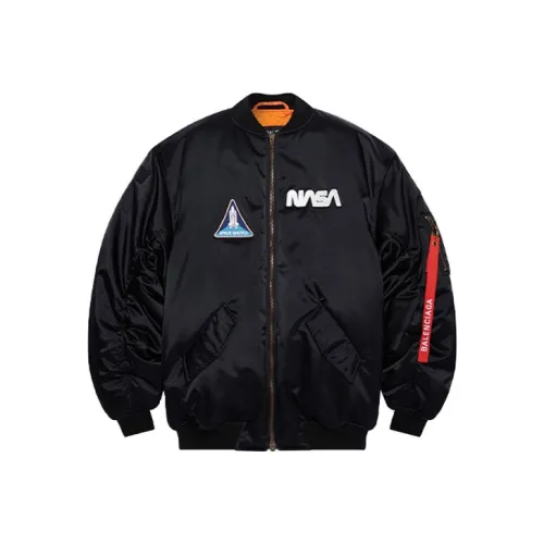 Balenciaga Хлопковый пуховик Мужской Черный