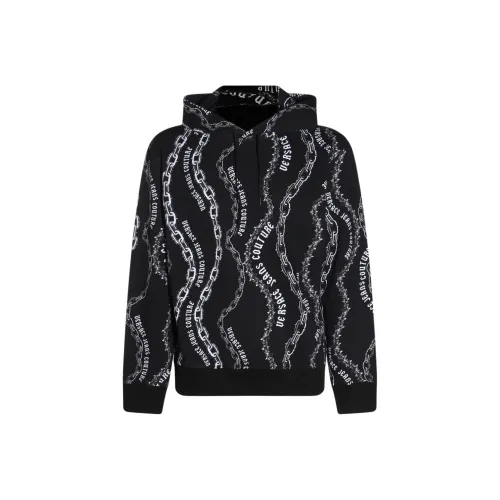 VERSACE Мужские черные свитшоты