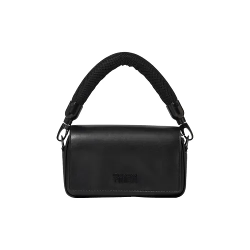 Onitsuka Tiger Синтетическая кожа Одно плечо Сумка Средний Унисекс Черный