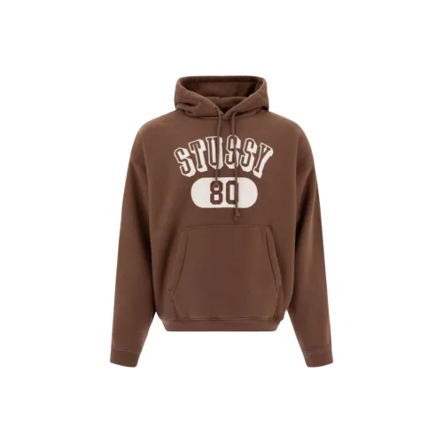 Stussy Коричневый Мужской Свитшот