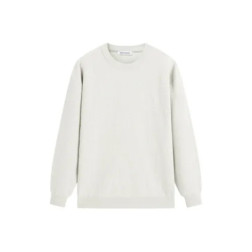 PEACEBIRD MEN Светло-серый зеленый 1 Унисекс Свитеры