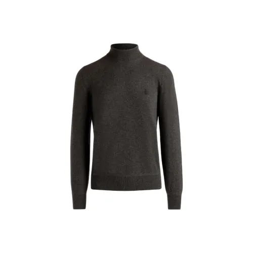 BALLY Adrien Brody Travel Collection FW24 Трикотаж Мужской Темно-серый