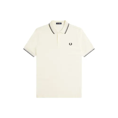 FRED PERRY Бежевая Мужская Поло