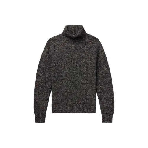 Double RL Коричневый Мужской Свитеры