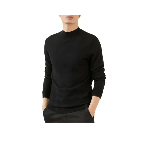 Devanro Черные Мужские Свитера