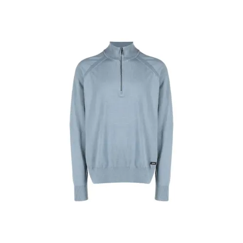 CALVIN KLEIN Свитер Мужской Синий Серый