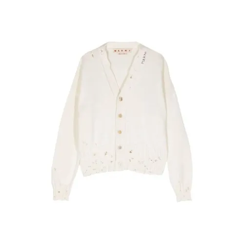 MARNI Белый Мужской Трикотаж