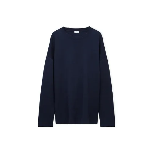 LOEWE SS25 Свитер Мужской Морской Синий