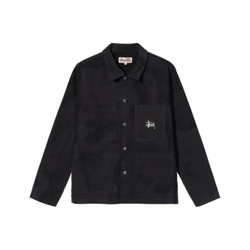 Stussy Черные Унисекс Куртки