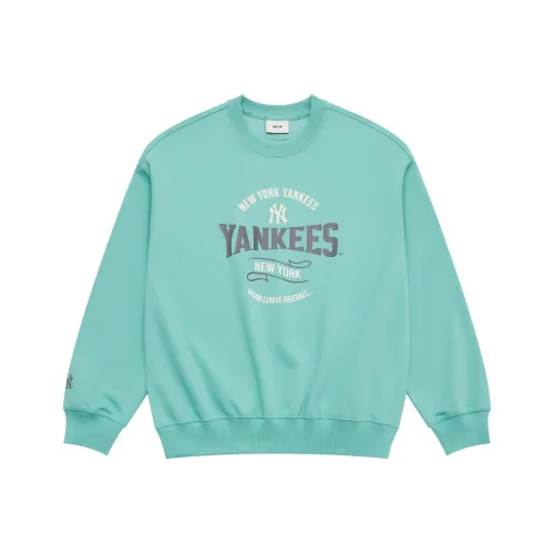 MLB Preppy Style Collection New York Yankees SS25 Толстовка Унисекс Конопля Мята