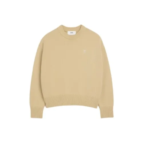 AMIPARIS SS24 Свитер Унисекс Кремовый