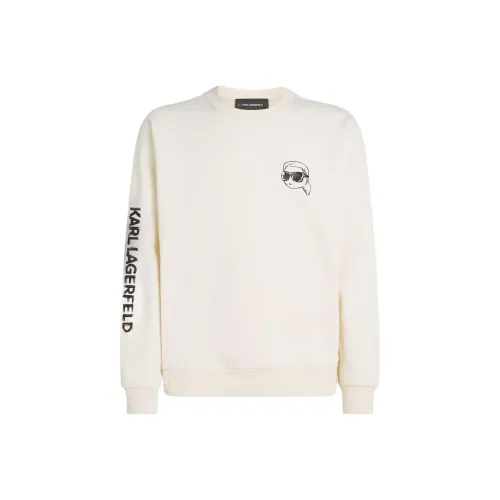 Karl Lagerfeld Толстовка Мужская Белая