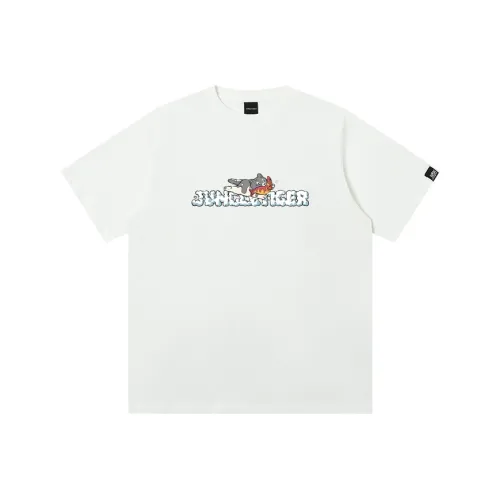 JUNGLE TIGER T-Shirt Унисекс Белый
