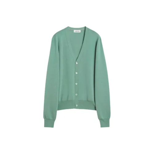 Lanvin FW24 Свитер Мужской Зеленый