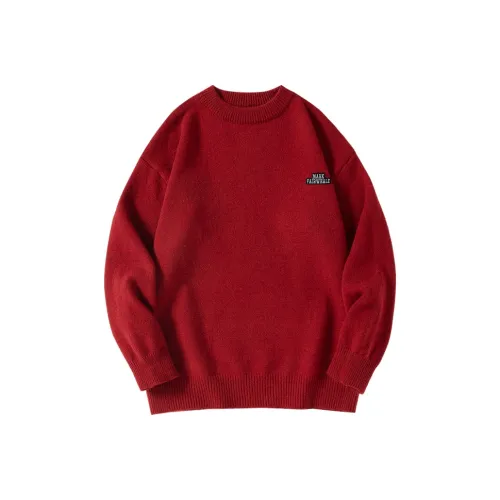 FAIRWHALE Красный Унисекс Трикотаж