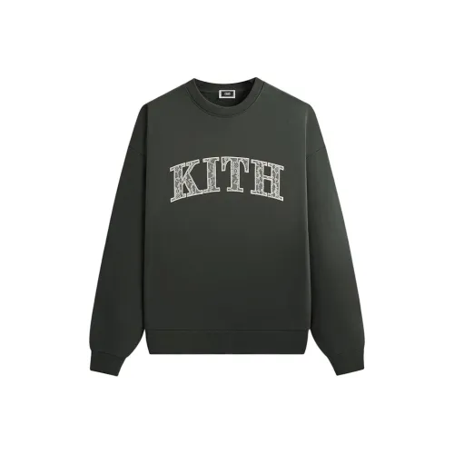 KITH Collaboration Зеленый Мужской Свитшот
