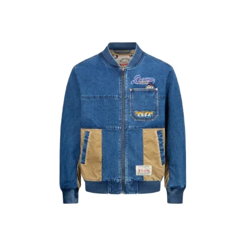 EVISU Синий Мужской Куртки