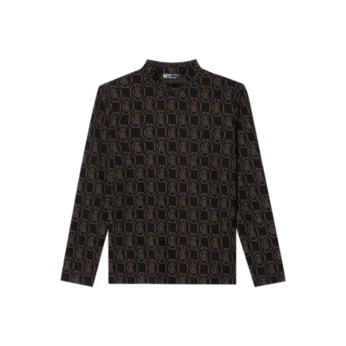 ANDREW MACKENZIE Свитер Мужской Черный Оранжевый