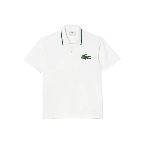 Clot LACOSTE Collaboration Белое Унисекс Поло