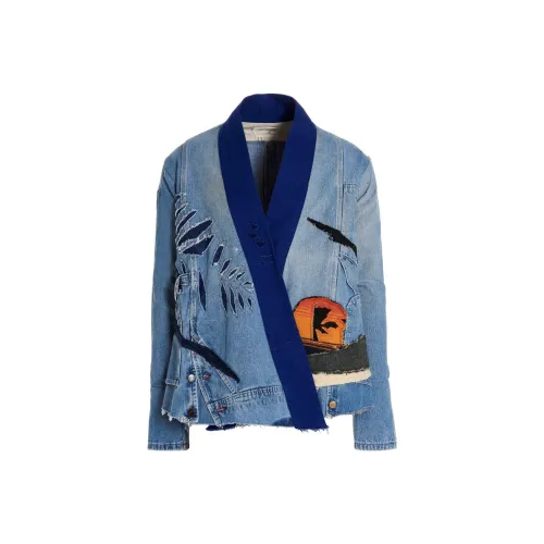 GREG LAUREN Blue Men's Jackets GREG LAUREN Синий Мужские Куртки