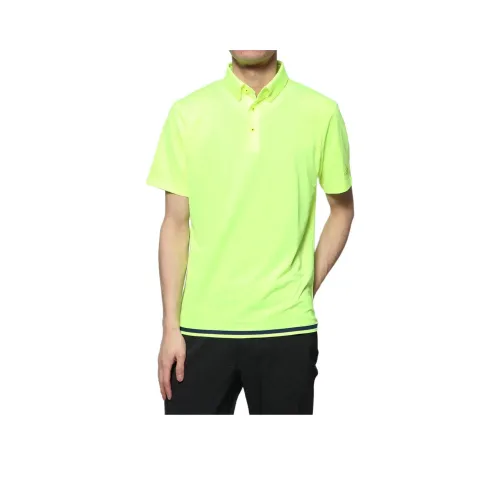 Adidas GOLF Поло Мужское Желтое