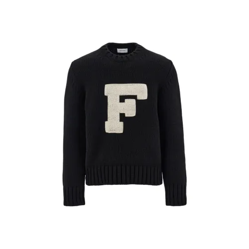 Ferragamo Черные Мужские Свитера