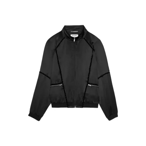 SAINT LAURENT SS22 Куртки и Пальто Мужской Черный