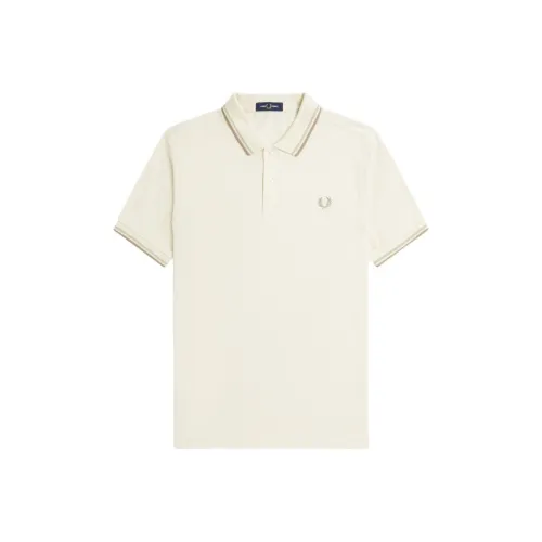 FRED PERRY Овсяное Мужское Поло