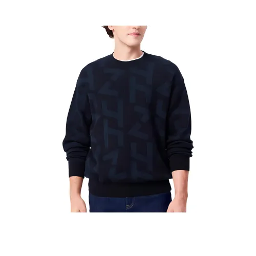 HAZZYS Темно-синие мужские свитеры