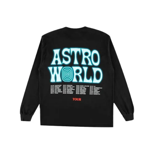 TRAVIS SCOTT Черные Унисекс Куртки