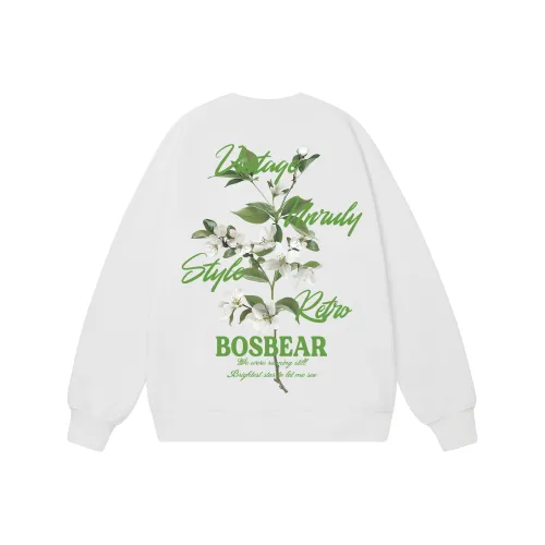 BOS BEAR Свитшот с круглым вырезом Унисекс