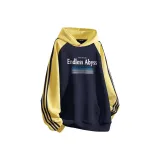 Темно-синий и желтый