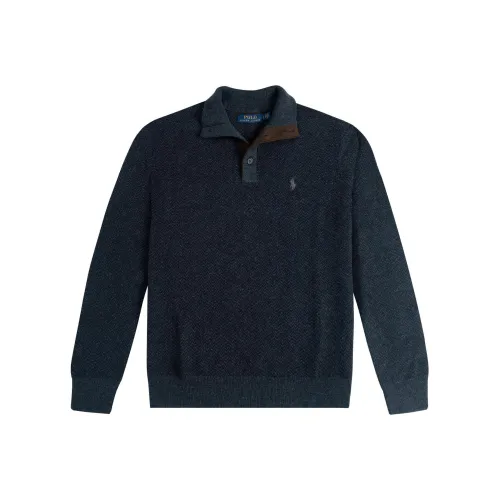 Polo Ralph Lauren Свитер Мужской Угольный Черный