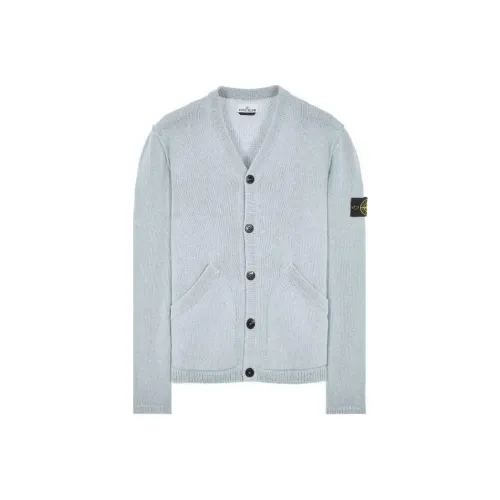 Stone Island Синий Мужской Трикотаж